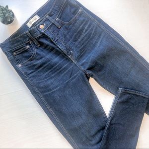MADEWELL 10" High Waist Skinny Jeans Size 28